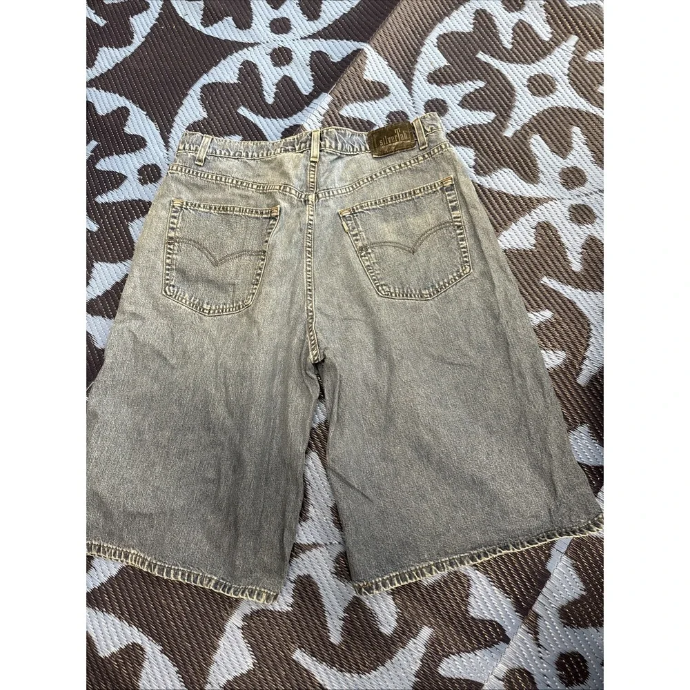 Vintage‎ Levis Silvertab Shorts 36 Mens Loose Denim Baggy Made In USA 90s